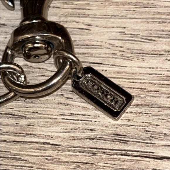 Coach Brown and Black Animal Print Keychain/Bag charm (Rare) - Picture 3 of 5